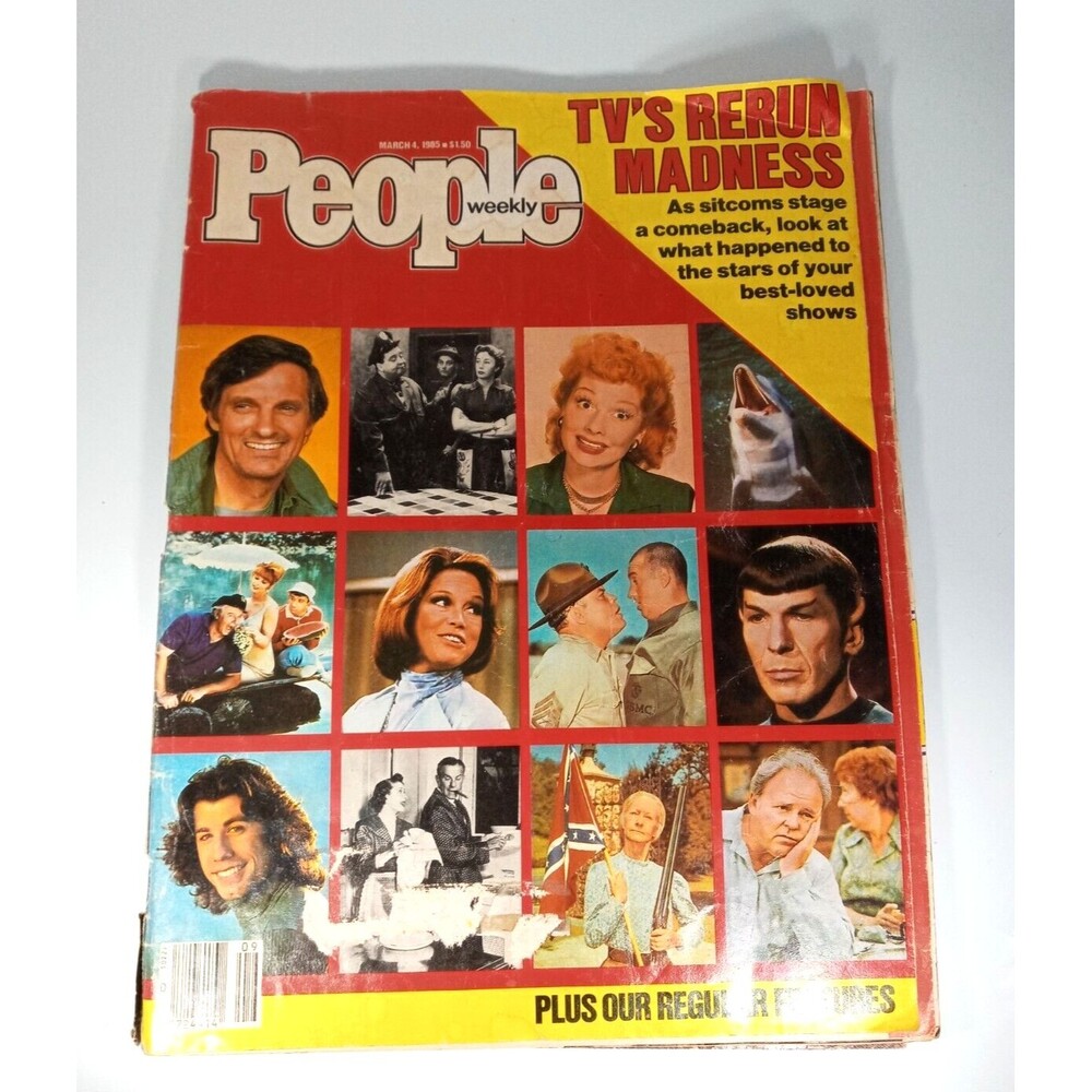 Vtg People Magazine March 4, 1985 TV Reruns Where are they Now Past Sitcom Stars